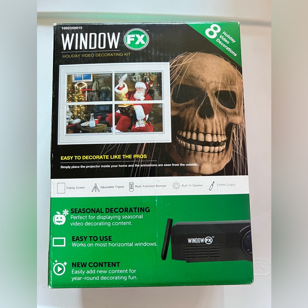 Window FX Holiday Video Decorating Kit